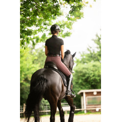 Capacete de equitação Abus Airluxe Chrome L.V Preto brilhante Capacete de equitação Abus Airluxe Chrome L.V Preto brilhante