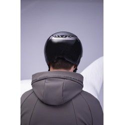 Capacete de equitação Abus Airluxe Chrome L.V Preto brilhante Capacete de equitação Abus Airluxe Chrome L.V Preto brilhante