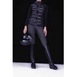 Capacete de equitação Abus Airluxe Chrome L.V Preto brilhante Capacete de equitação Abus Airluxe Chrome L.V Preto brilhante