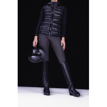 Capacete de equitação Abus Airluxe Chrome L.V Preto brilhante Capacete de equitação Abus Airluxe Chrome L.V Preto brilhante