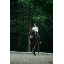 Capacete de equitação Abus Airluxe Chrome L.V Preto brilhante Capacete de equitação Abus Airluxe Chrome L.V Preto brilhante