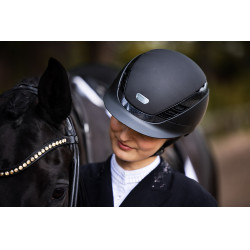 Capacete de equitação Abus Airluxe Supreme Preto