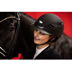 Capacete de equitação Abus Airluxe Supreme Preto