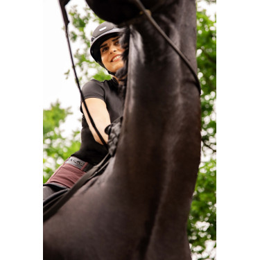 Capacete de equitação Abus Airluxe Supreme Preto