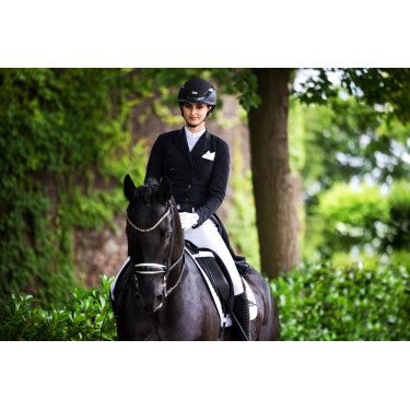 Capacete de equitação Abus Airluxe Supreme Preto