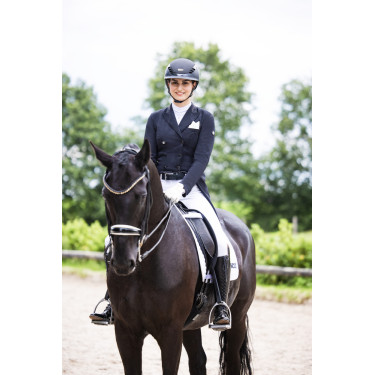 Capacete de equitação Abus Airluxe Supreme Preto