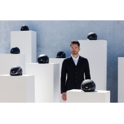 Capacete de equitação Abus Airluxe Supreme Preto