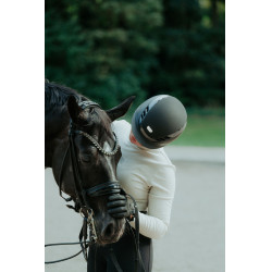 Capacete de equitação Abus Airluxe Supreme Preto