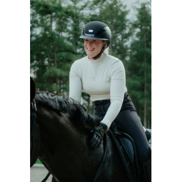 Capacete de equitação Abus Airluxe Supreme Preto