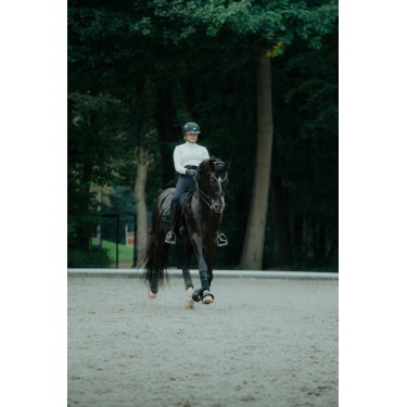 Capacete de equitação Abus Airluxe Supreme Preto