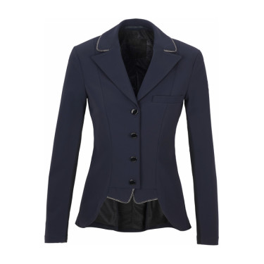 Frac de adestramento curto Pikeur Cecile feminino Azul-noite