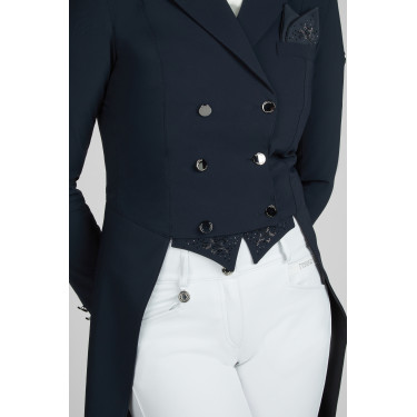 Frac de adestramento Pikeur Lilien feminino Azul-noite Frac de adestramento Pikeur Lilien feminino Azul-noite