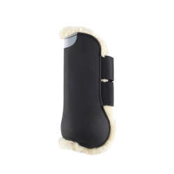 Guarnecedores dianteiros Eskadron Flexisoft com pelo sintético Preto