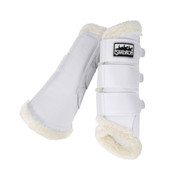 Guêtres Eskadron Soft Mesh pelo sintético Branco Guêtres Eskadron Soft Mesh pelo sintético Branco