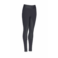 Legging Pikeur infantil full grip Ida Athl Sombra escura Cinzento