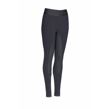 Legging Pikeur infantil full grip Ida Athl Sombra escura Cinzento