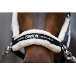 Caveção Eskadron pelo sintético fivela dupla Preto