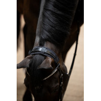 Almofada de cabeçada Eskadron pelo sintético Preto