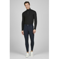 Calça masculina Pikeur Rodrigo com grip nos joelhos Lama Cinzento Calça masculina Pikeur Rodrigo com grip nos joelhos Lama Cinzento