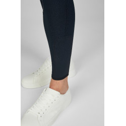 Calça masculina Pikeur Rodrigo com grip nos joelhos Azul-noite