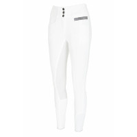 Calça Pikeur Candela full grip feminina Ganzbesatz Branco