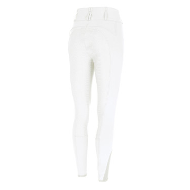 Calça Pikeur Candela full grip feminina Ganzbesatz Branco