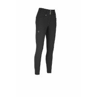 Calça Pikeur Candela full grip feminina Ganzbesatz Preto Calça Pikeur Candela full grip feminina Ganzbesatz Preto