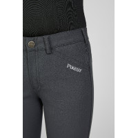 Calça infantil Pikeur Brooklyn com grip nos joelhos Bege