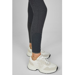 Calça infantil Pikeur Brooklyn com grip nos joelhos Sombra escura Cinzento Calça infantil Pikeur Brooklyn com grip nos joelhos Sombra escura Cinzento