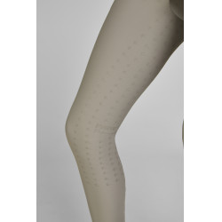 Calça infantil Pikeur New Braddy full grip 9805 cintura média Tempestade de areia Castanho