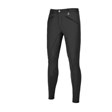 Calça Pikeur feminina Linostro com falso assento de camurça 7808 cintura média