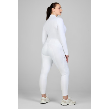Calças Pikeur feminina New Candela com fundo falso de camurça 3978 cintura alta Calças Pikeur feminina New Candela com fundo falso de camurça 3978 cintura alta