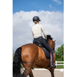 Calça Pikeur feminina New Lugana com falso fundo de camurça 0908 cintura média Preto