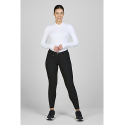 Calça Pikeur feminina New Lugana com falso fundo de camurça 0908 cintura média Calça Pikeur feminina New Lugana com falso fundo de camurça 0908 cintura média