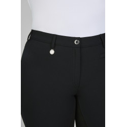 Calça Pikeur feminina New Lugana com falso fundo de camurça 0908 cintura média Calça Pikeur feminina New Lugana com falso fundo de camurça 0908 cintura média