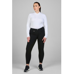 Calça Pikeur feminina New Lugana com falso fundo de camurça 0908 cintura média Calça Pikeur feminina New Lugana com falso fundo de camurça 0908 cintura média