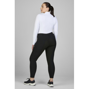 Calça Pikeur feminina New Lugana com falso fundo de camurça 0908 cintura média Calça Pikeur feminina New Lugana com falso fundo de camurça 0908 cintura média