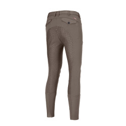Calça Pikeur masculino Navaro full grip Noz Castanho