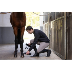 Calça Pikeur masculino Navaro full grip Noz Castanho