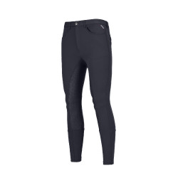 Calça Pikeur masculino Navaro full grip Sombra escura Cinzento