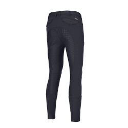 Calça Pikeur masculino Navaro full grip Sombra escura Cinzento
