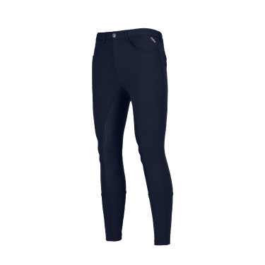 Calça Pikeur masculino Navaro full grip Céu noturno Azul-marinho