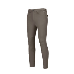 Calça Pikeur masculino Navaro grip nos joelhos Noz Castanho