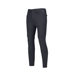 Calça Pikeur masculino Navaro grip nos joelhos Sombra escura Cinzento