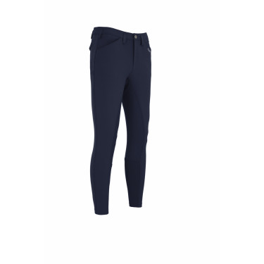 Calça Pikeur masculina Rossini com falso fundo de camurça 7508 cintura média