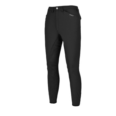 Calça Pikeur masculina Rossini McCrown com fundo de couro