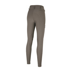 Calça Amia 6805 Pikeur grip nos joelhos cintura média feminina  Cinzento-acastanhado Castanho