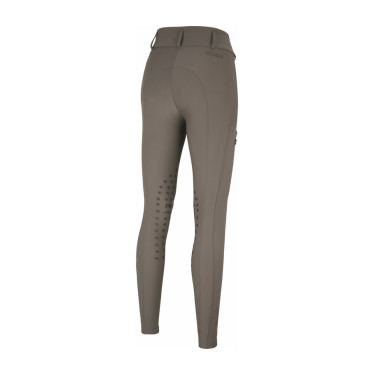 Calça Amia 6805 Pikeur grip nos joelhos cintura média feminina  Cinzento-acastanhado Castanho