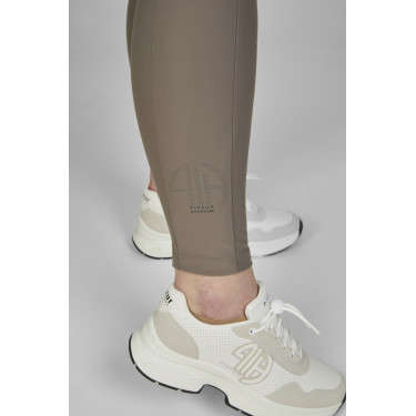Calça Amia 6805 Pikeur grip nos joelhos cintura média feminina  Cinzento-acastanhado Castanho