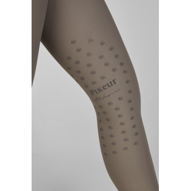 Calça Amia 6805 Pikeur grip nos joelhos cintura média feminina  Cinzento-acastanhado Castanho